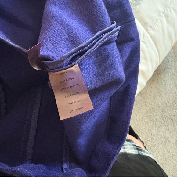 Calvin Klein Women's Violet Zip Up Blazer Jacket - Picture 7 of 8